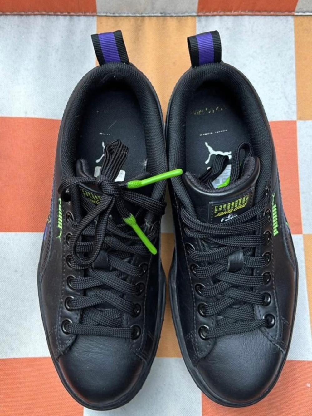 Puma x Santa Cruz platform shoes
